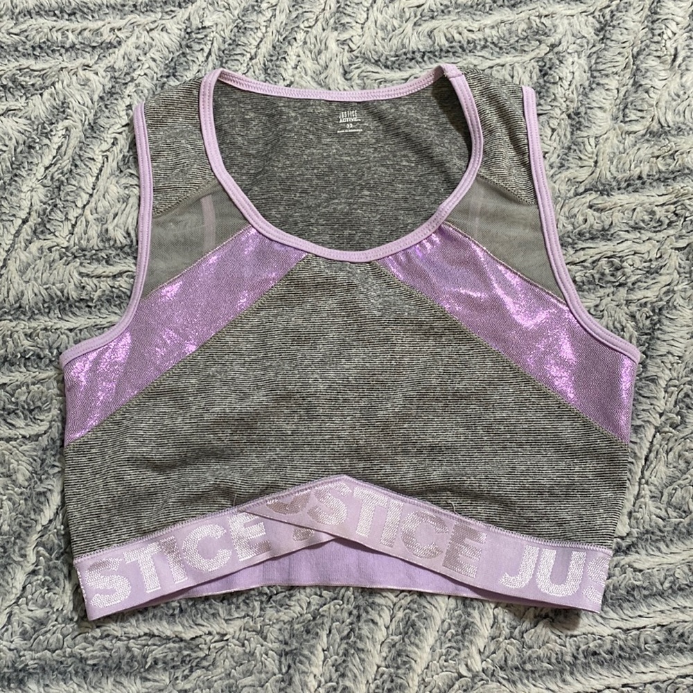 Justice Active sports bra, size 32 (girls). Excellent used condition.